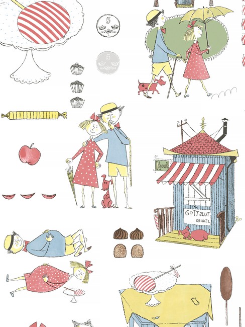 Stig Lindberg Krakel Spektakel